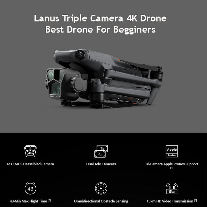 🔥 HS175D Drone with 4K Camera – Ultimate Remote Control Quadcopter for Adults, 28-Minute Flight, Auto Return, Follow Me, Brushless Motor & More!